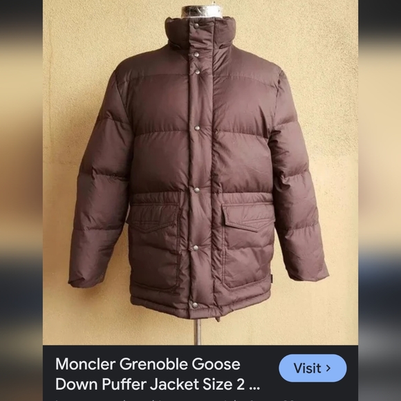 LONDON FOG Tower XL Chocolate Brown Down PUFFER Jacket XL - Picture 13 of 13